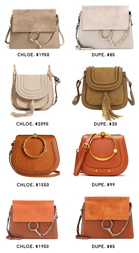 chloe faye replica|best chloe look alike dupe.